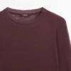 100% βαμβακερό ημιδιαφανές T-shirt με λεπτομέρεια στο γιακά 100% βαμβακερό ημιδιαφανές T-shirt με λεπτομέρεια στο γιακά