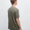 100% βαμβακερό T-shirt με κοντά μανίκια 100% βαμβακερό T-shirt με κοντά μανίκια