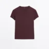 100% βαμβακερό T-shirt με κοντά μανίκια 100% βαμβακερό T-shirt με κοντά μανίκια