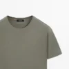 100% βαμβακερό T-shirt με κοντά μανίκια 100% βαμβακερό T-shirt με κοντά μανίκια