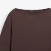 100% βαμβακερό T-shirt με λαιμόκοψη 100% βαμβακερό T-shirt με λαιμόκοψη