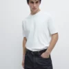 100% βαμβακερό T-shirt μεσαίου βάρους 100% βαμβακερό T-shirt μεσαίου βάρους