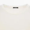 Ελαφρύ T-shirt από μείγμα μαλλιού και λινού Ελαφρύ T-shirt από μείγμα μαλλιού και λινού