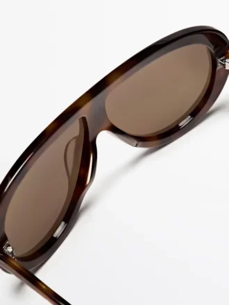 Γυαλιά Ηλίου τύπου Aviator με εφέ χελώνας