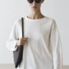 Μακρυμάνικο T-shirt 100% βαμβάκι Μακρυμάνικο T-shirt 100% βαμβάκι
