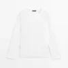 Μακρυμάνικο T-shirt 100% βαμβάκι Μακρυμάνικο T-shirt 100% βαμβάκι