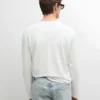 Μακρυμάνικο T-shirt με λαιμόκοψη Henley Μακρυμάνικο T-shirt με λαιμόκοψη Henley