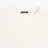Μακρυμάνικο T-shirt με στρογγυλεμένο στρίφωμα Μακρυμάνικο T-shirt με στρογγυλεμένο στρίφωμα