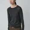 Μαλλί T-shirt με μανίκια Raglan Μαλλί T-shirt με μανίκια Raglan