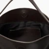 Μικρή τσάντα ώμου από δέρμα νάπα
