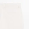Παντελόνι από βαμβακερό ύφασμα twill με ελαστική ζώνη στη μέση Παντελόνι από βαμβακερό ύφασμα twill με ελαστική ζώνη στη μέση