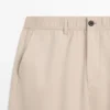 Παντελόνι jogger από βαμβάκι και λινό Παντελόνι jogger από βαμβάκι και λινό