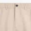 Παντελόνι jogger από βαμβάκι και λινό Παντελόνι jogger από βαμβάκι και λινό