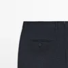 Παντελόνι κοστούμι από μείγμα Cool Wool με καρό μοτίβο