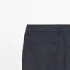 Παντελόνια από μαλλί με μοτίβο houndstooth