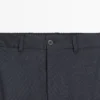 Παντελόνια από μαλλί με μοτίβο houndstooth