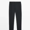Παντελόνια Jogger Fit από μείγμα βαμβακιού Παντελόνια Jogger Fit από μείγμα βαμβακιού