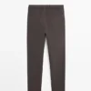 Παντελόνια Jogger Fit από μείγμα βαμβακιού Παντελόνια Jogger Fit από μείγμα βαμβακιού
