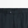 Παντελόνια κοστούμι από Cool Wool με μικρο-υφή Παντελόνια κοστούμι από Cool Wool με μικρο-υφή