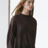 Πλεκτό πουλόβερ από μείγμα μαλλιού σε oversize μέγεθος Πλεκτό πουλόβερ από μείγμα μαλλιού σε oversize μέγεθος