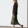 Πλεκτό πουλόβερ από μείγμα μαλλιού σε oversize μέγεθος Πλεκτό πουλόβερ από μείγμα μαλλιού σε oversize μέγεθος