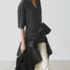 Πλεκτό πουλόβερ oversize από μείγμα μεταξιού και μαλλιού Πλεκτό πουλόβερ oversize από μείγμα μεταξιού και μαλλιού