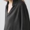 Πλεκτό πουλόβερ oversize από μείγμα μεταξιού και μαλλιού Πλεκτό πουλόβερ oversize από μείγμα μεταξιού και μαλλιού
