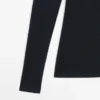 Πουκάμισο με μακριά μανίκια και πλεκτό V-neck Πουκάμισο με μακριά μανίκια και πλεκτό V-neck