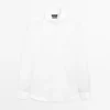 Πουκάμισο Slim Fit από 100% βαμβακερό τβίλ Πουκάμισο Slim Fit από 100% βαμβακερό τβίλ