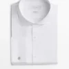 Πουκάμισο Slim Fit από βαμβάκι με διπλά μανίκια Πουκάμισο Slim Fit από βαμβάκι με διπλά μανίκια