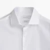 Πουκάμισο Slim Fit από βαμβάκι με διπλά μανίκια Πουκάμισο Slim Fit από βαμβάκι με διπλά μανίκια