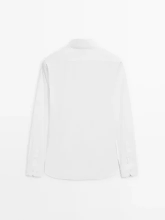 Πουκάμισο Slim Fit με ελαστικότητα