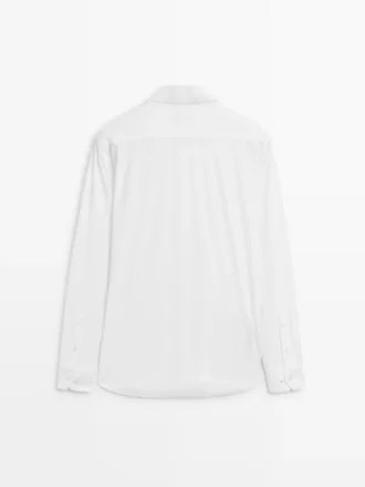 Πουκάμισο Slim Fit με ελαστικότητα