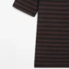 Ριγές T-shirts με κοντό μανίκι και λαιμόκοψη τύπου «boat neck»