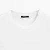 Ριπ T-shirt βαρέως βάρους με κοντά μανίκια