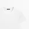 Ριπ T-shirt βαρέως βάρους με κοντά μανίκια