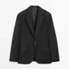 Σακάκι κοστούμι Cool Wool με ρίγες