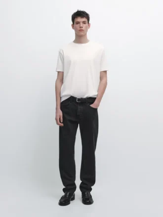 T-shirt από 100% μερσεριζέ βαμβάκι