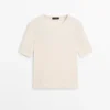 T-shirt από μείγμα βαμβακιού T-shirt από μείγμα βαμβακιού