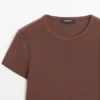 T-shirt με κοντά μανίκια από μείγμα Lyocell T-shirt με κοντά μανίκια από μείγμα Lyocell