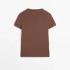 T-shirt με κοντά μανίκια από μείγμα Lyocell T-shirt με κοντά μανίκια από μείγμα Lyocell