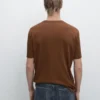T-shirt με κοντά μανίκια από μείγμα βαμβακιού T-shirt με κοντά μανίκια από μείγμα βαμβακιού
