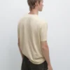 T-shirt με κοντά μανίκια από μείγμα βαμβακιού T-shirt με κοντά μανίκια από μείγμα βαμβακιού