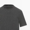 T-shirt με κοντά μανίκια από μείγμα βαμβακιού T-shirt με κοντά μανίκια από μείγμα βαμβακιού