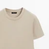 T-shirt με κοντά μανίκια από μείγμα βαμβακιού T-shirt με κοντά μανίκια από μείγμα βαμβακιού