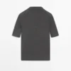 T-shirt με κοντά μανίκια από μείγμα βαμβακιού T-shirt με κοντά μανίκια από μείγμα βαμβακιού