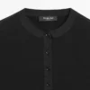 T-shirt με λαιμό Henley από μείγμα μαλλιού T-shirt με λαιμό Henley από μείγμα μαλλιού