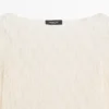 T-shirt με λαιμόκοψη σε σχήμα βάρκας και λεπτομέρειες από δαντέλα T-shirt με λαιμόκοψη σε σχήμα βάρκας και λεπτομέρειες από δαντέλα