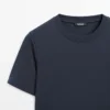 T-shirt με στρογγυλό λαιμό από 100% βαμβάκι