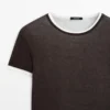 T-shirts με κοντά μανίκια και διπλή φινίρισμα T-shirts με κοντά μανίκια και διπλή φινίρισμα